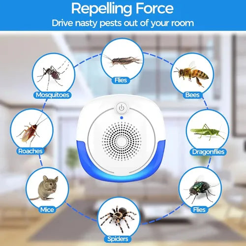 Repelente Ultrasonico De Insectos X1