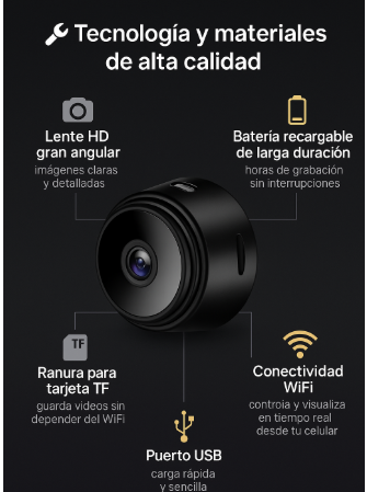 Mini Camara Espia A9